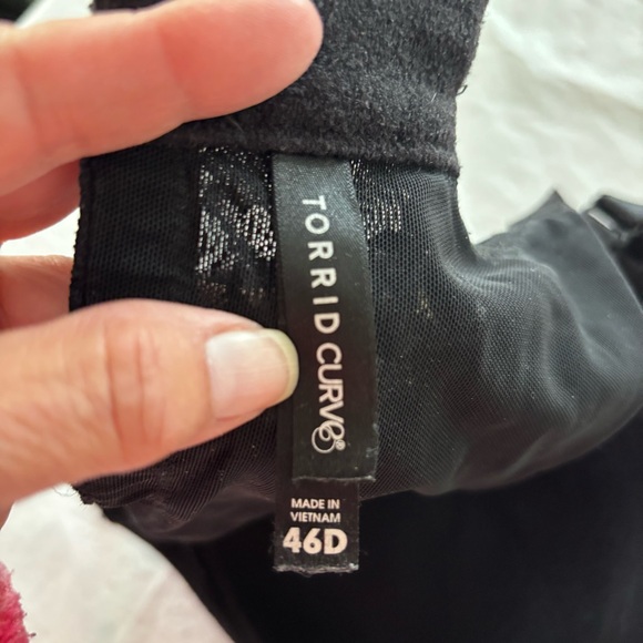 NWOT Torrid Curve Black Dream Wireless Smoothing Full Coverage Bra SZ 46C - Picture 9 of 15